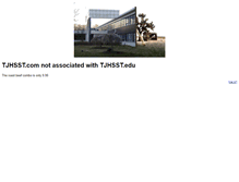 Tablet Screenshot of intranet.tjhsst.com